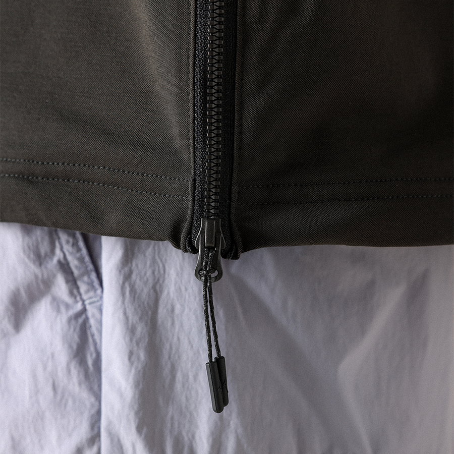 Mizuno High Gage Pullover Peat Charcoal